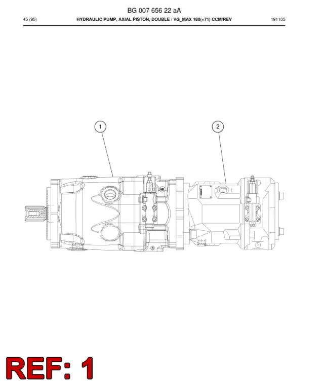 HİDROLİK POMPA, AXIAL PİSTON