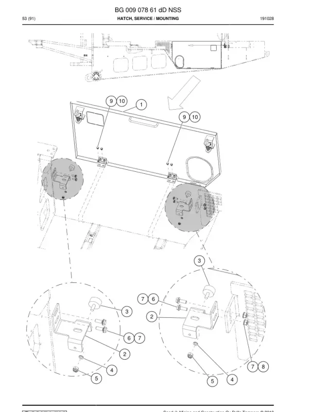 HATCH, SERVICE
