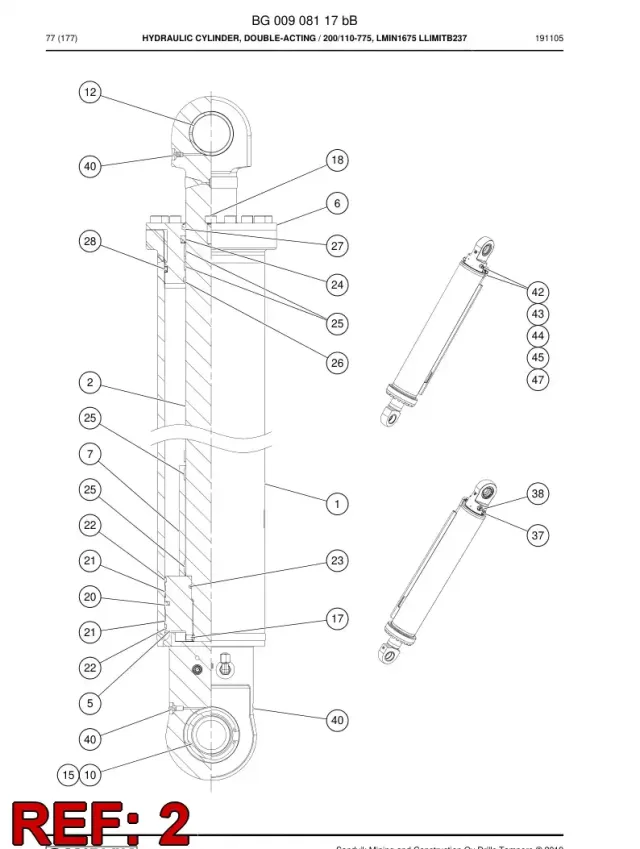 PISTON ROD WELDING