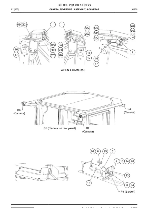 CAMERA, REVERSING