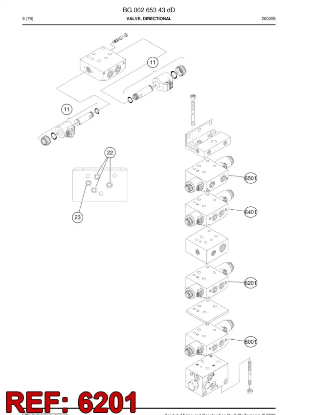 SECÇÃO DE VÁLVULA
