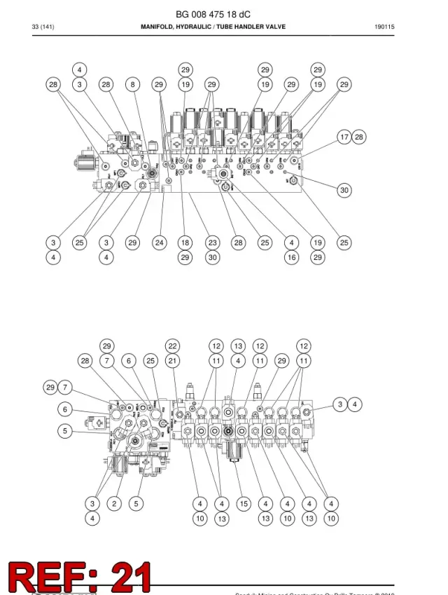 VALF, SPOOL, DIRECTIONAL