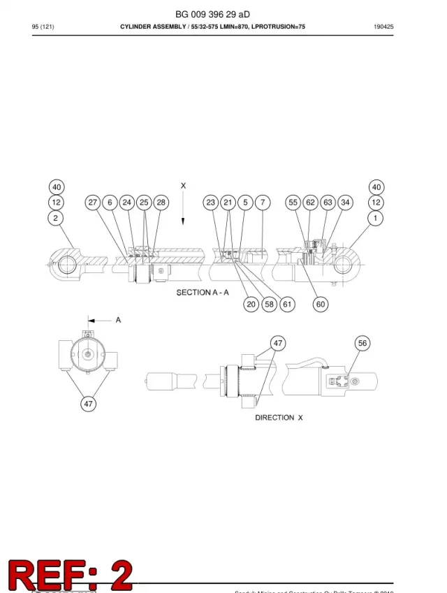 PISTON ROD WELDING