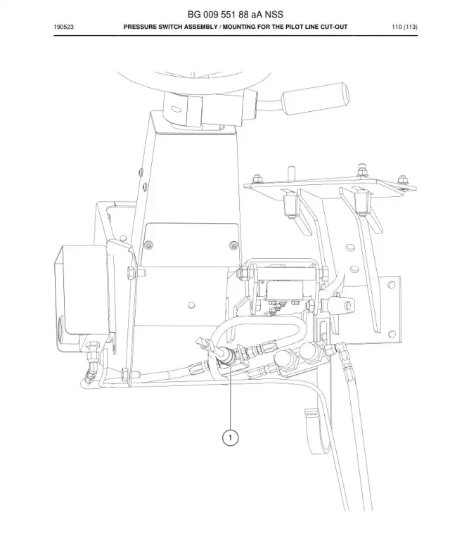 PRESSURE SWITCH ASSEMBLY