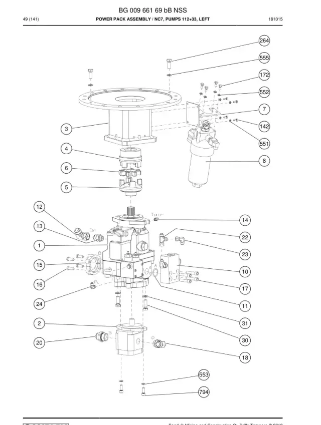 POWER PACK ASSEMBLY