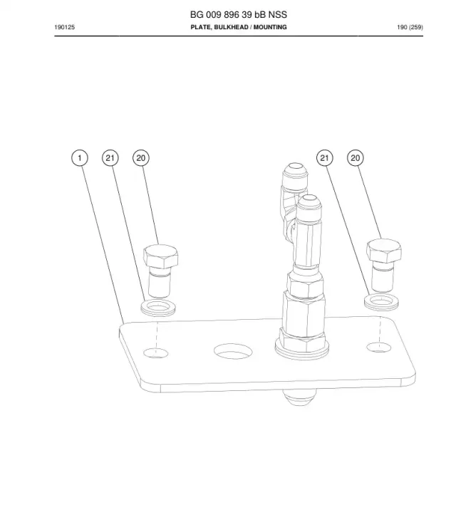 PLATE, BULKHEAD