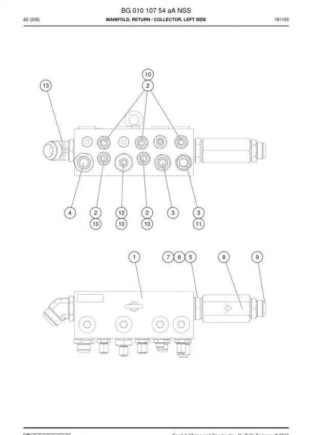 MANIFOLD, RETURN