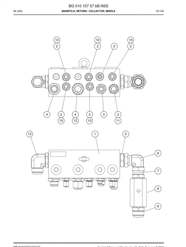 MANIFOLD, RETURN