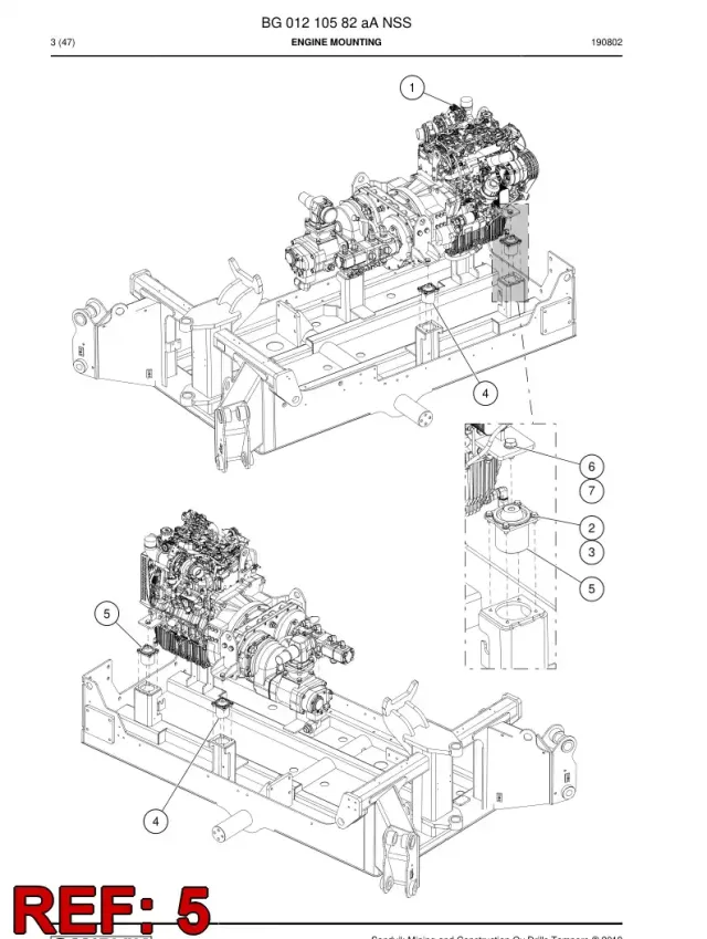 DAMPER, HOLE MOUNT