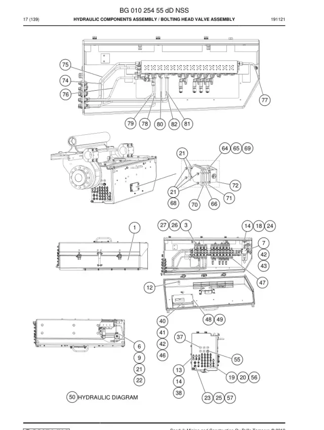 HYDRAULIC COMPONENTS ASSEMBLY