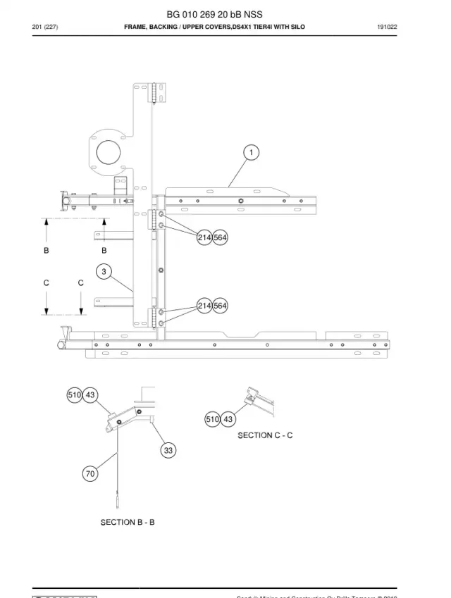 FRAME, BACKING