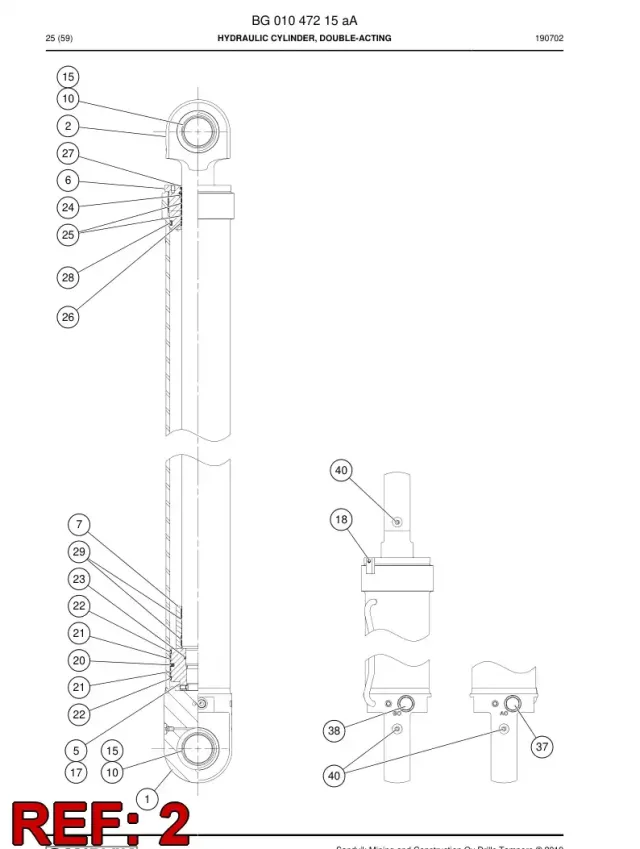 KOLBEN ROD WELDING