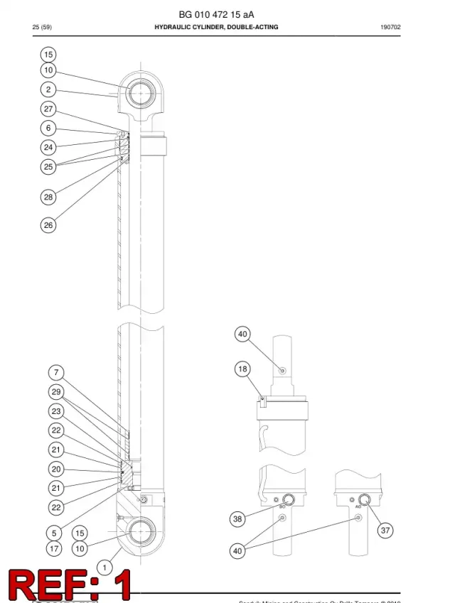ZYLINDER ROHRLEITUNG WELDING