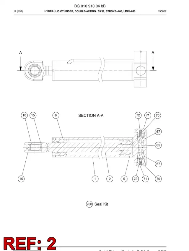 PISTON ROD, WELDING