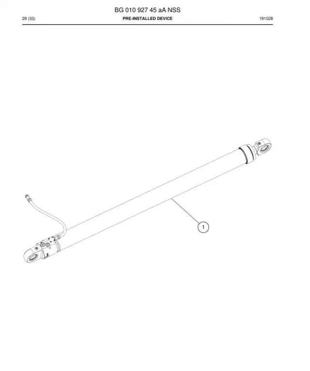 PRE-INSTALLED DEVICE