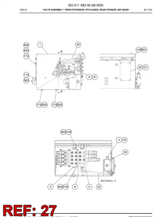 COVER, PLASTIC