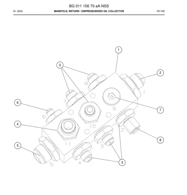 MANIFOLD, RETURN