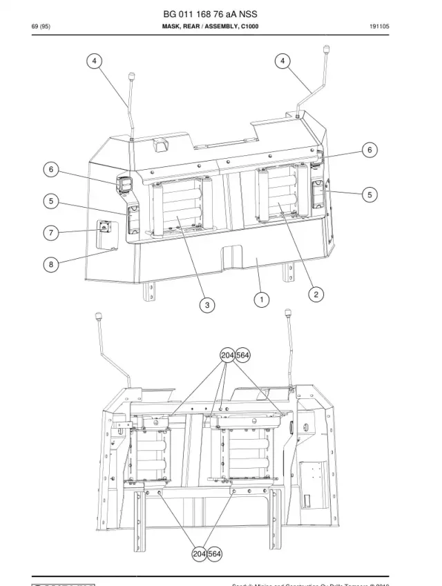 MASK, REAR