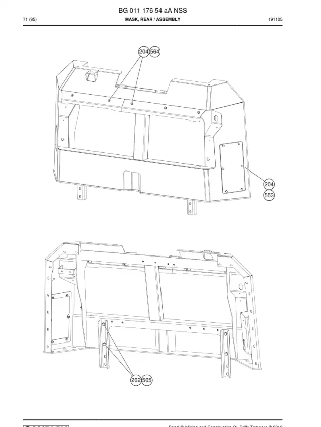 MASK, REAR