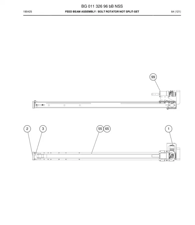 FEED BEAM ASSEMBLY