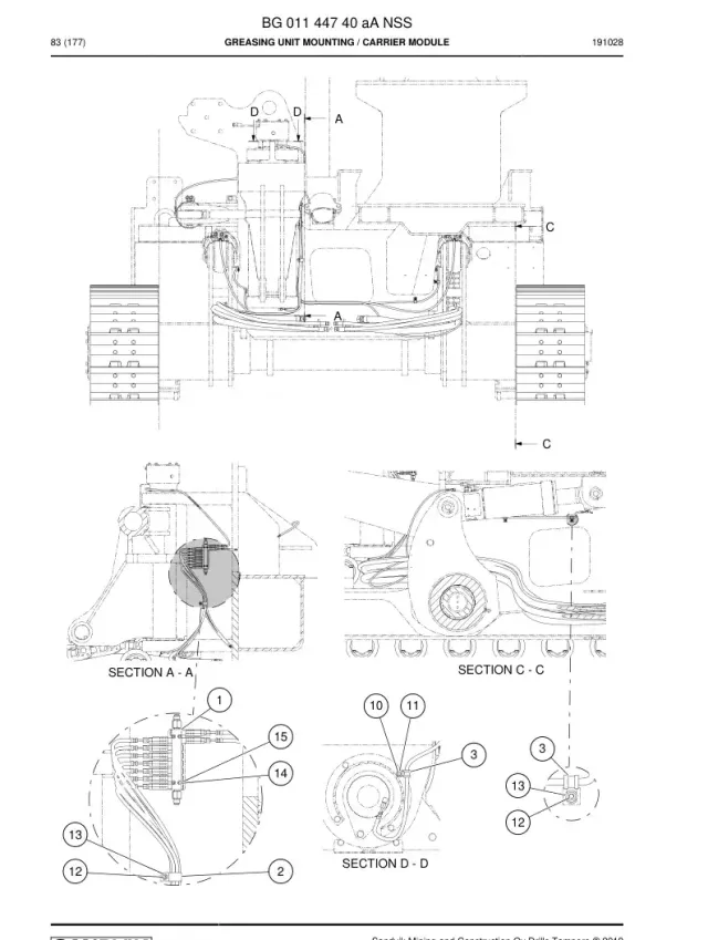 GREASING UNIT BAĞLANTI