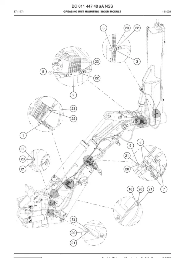 GREASING UNIT BAĞLANTI