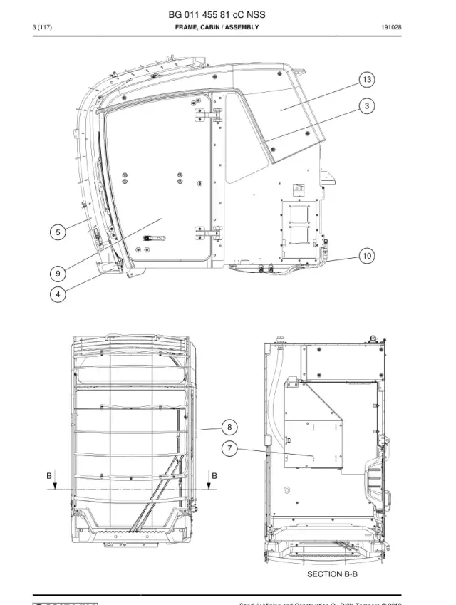 FRAME, CABIN