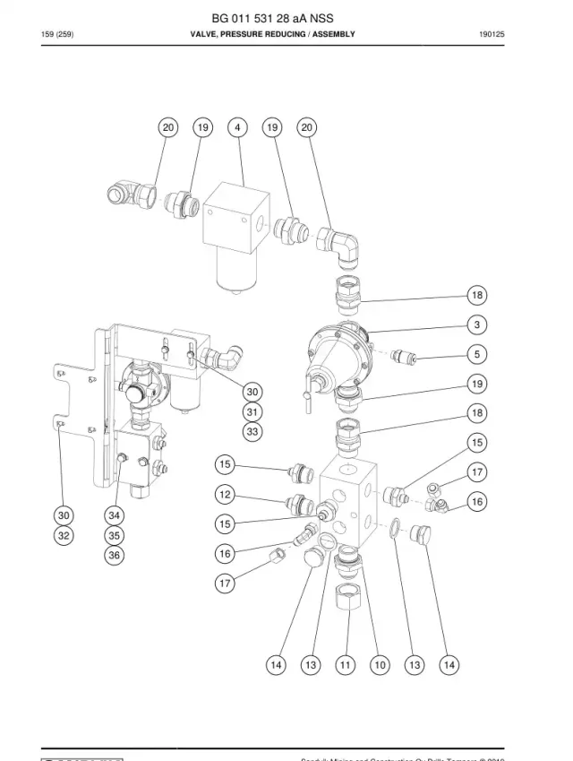 VALF, PRESSURE REDUCING