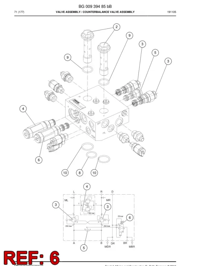 VALVE, PRESSURE SEQUENCE