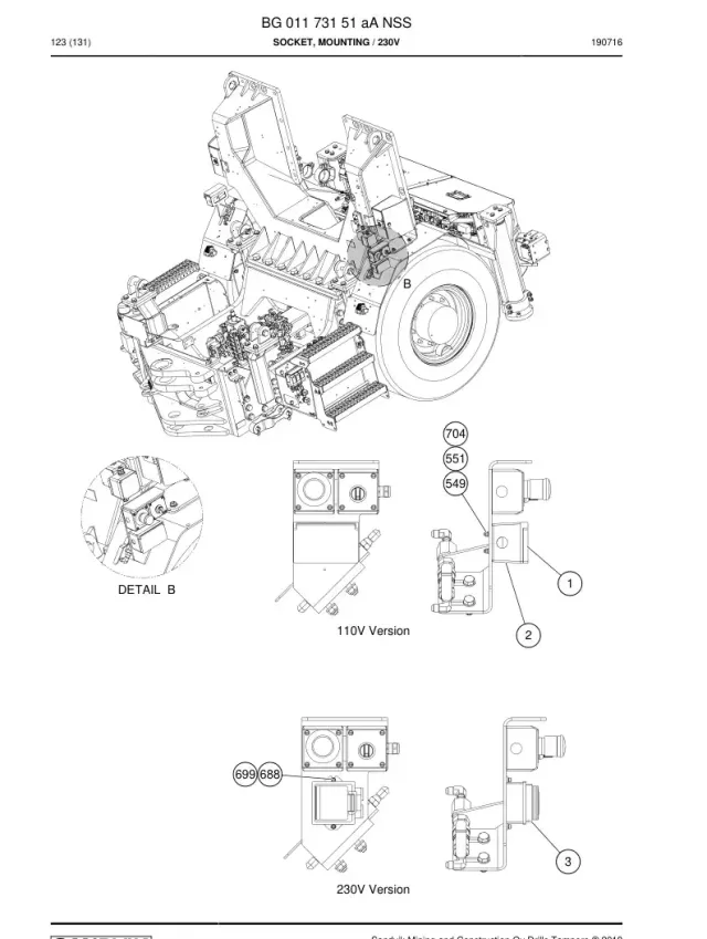 SOCKET, MOUNTING