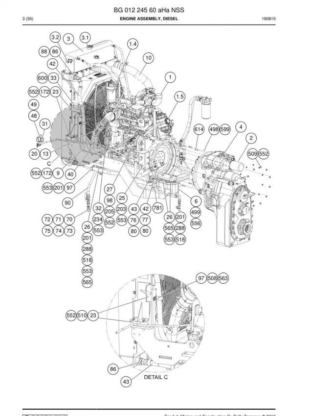 ENGINE BAUGRUPPE, DIESEL