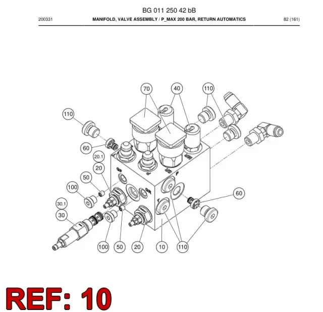 MANIFOLD BODY, VALF