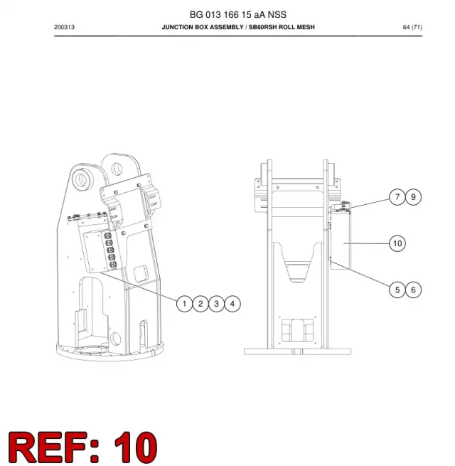 COVER, RUBBER