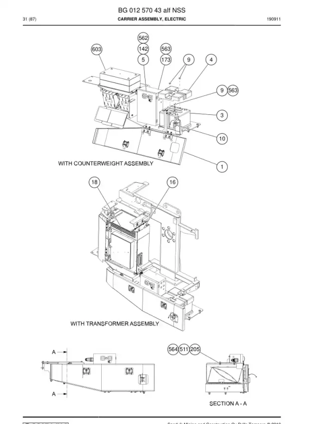 CARRIER GRUBU, ELECTRIC