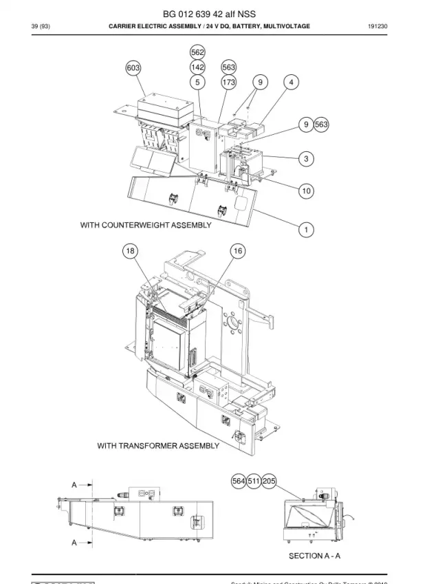 CARRIER ELECTRIC GRUBU