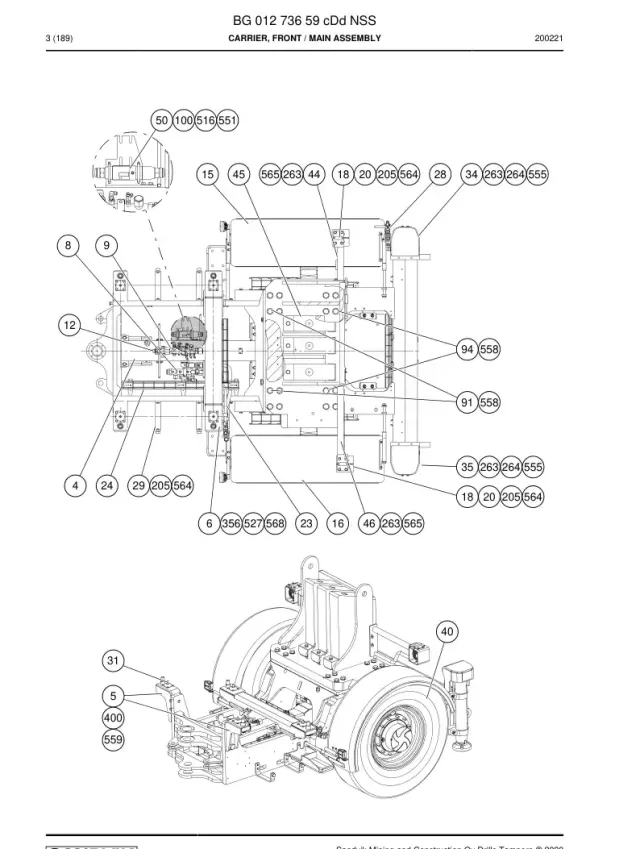CARRIER, FRONT