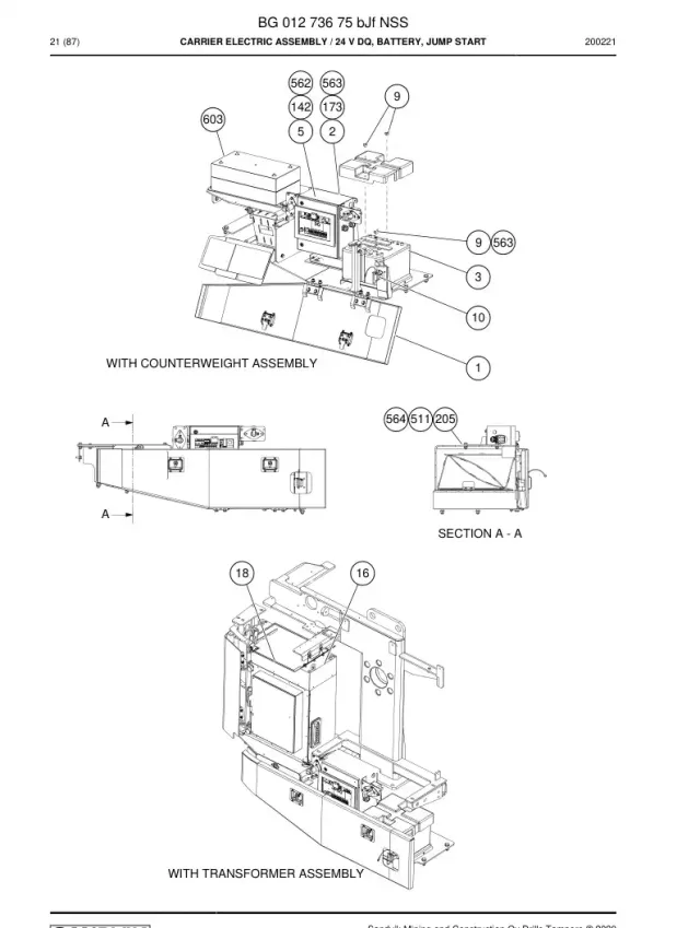 CARRIER ELECTRIC GRUBU