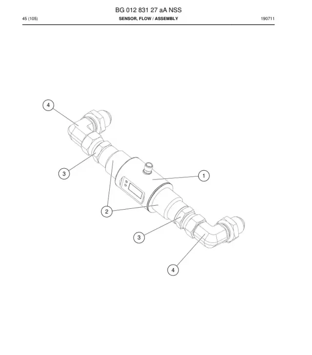 SENSOR, CAUDAL