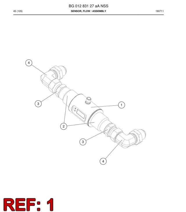 SENSOR, CAUDAL