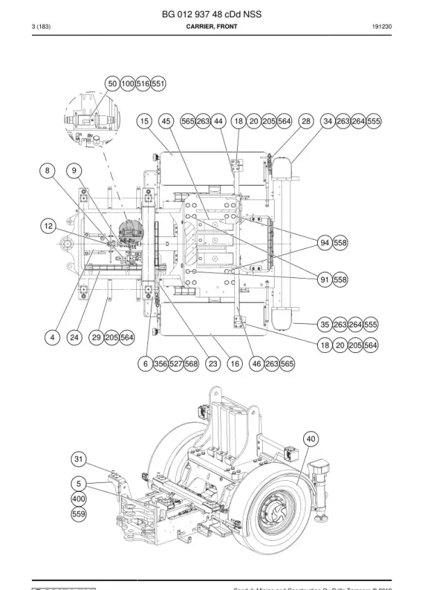 CARRIER, FRONT