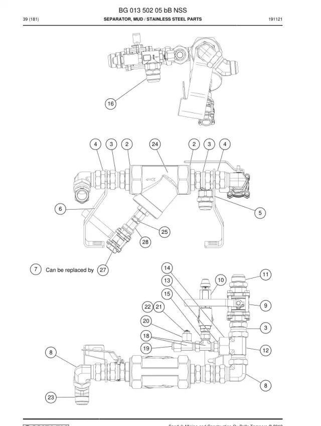 SEPARATOR, MUD