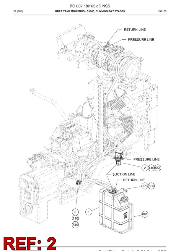 FILTER ELEMENT SATZ