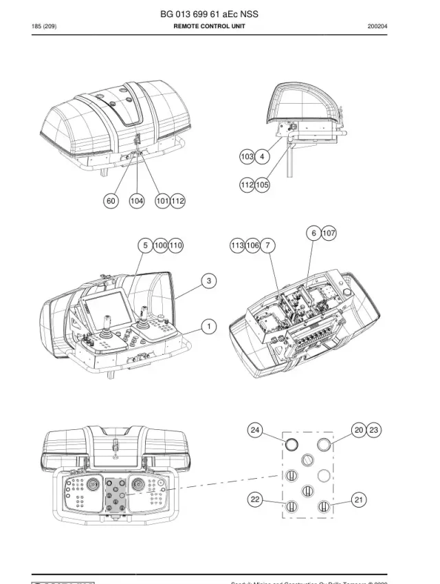 REMOTE CONTROL UNIT